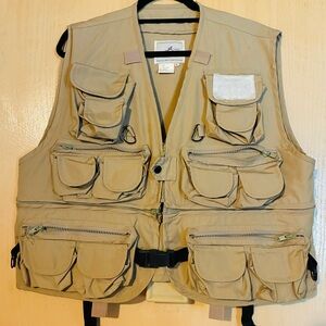 Vintage Woodfield Fishing Vest Size L